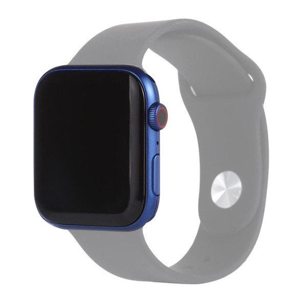 Black Screen Non-Working Fake Dummy Display Model - Apple Watch Series 6 40mm, - Photographing Watch-strap, No Watchband(Blue)