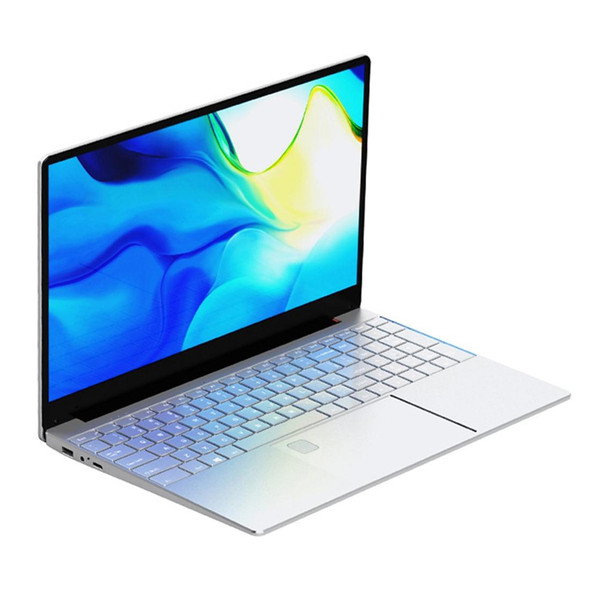 CENAVA F158G Notebook, 15.6 inch, 12GB+256GB, Fingerprint Unlock, Windows 10 Intel Celeron J4125 Quad Core 2.0-2.5GHz, Support TF Card & Bluetooth & WiFi & HDMI, US Plug(Silver)