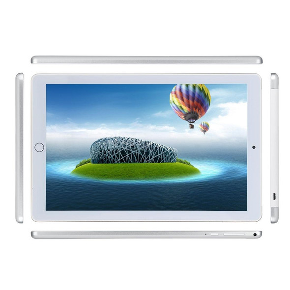 4G Phone Call Tablet PC, 10.1 inch, 2GB+32GB, Android 7.0 MTK6753 Octa Core 1.3GHz, Dual SIM, Support GPS(Silver)