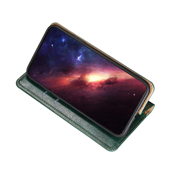 Alcatel 1B 2022 Pure Color Magnetic Leatherette Phone Case(Brown)