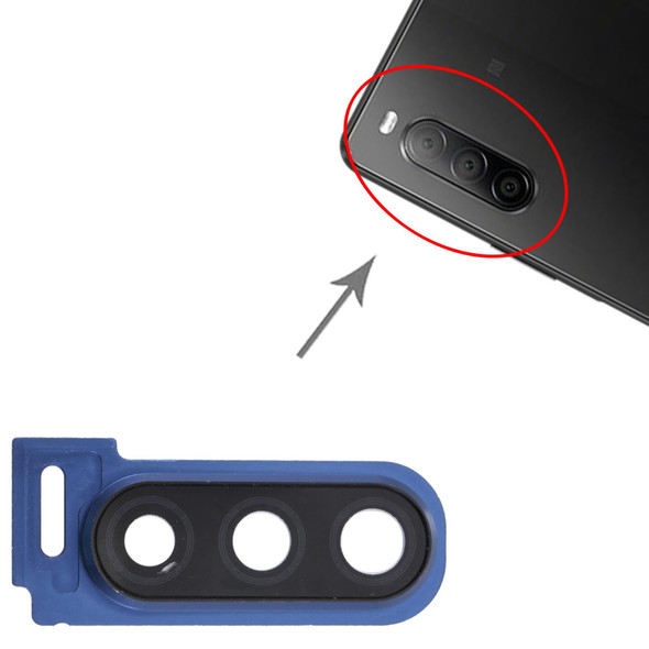 Camera Lens Cover for Sony Xperia 10 II (Blue)