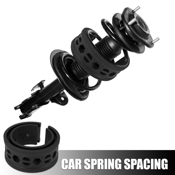 19 Holes Car Universal Buffer Rubber Spring Shock Absorber, Specification: D