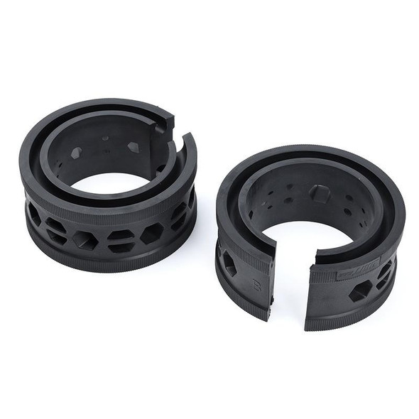 19 Holes Car Universal Buffer Rubber Spring Shock Absorber, Specification: B