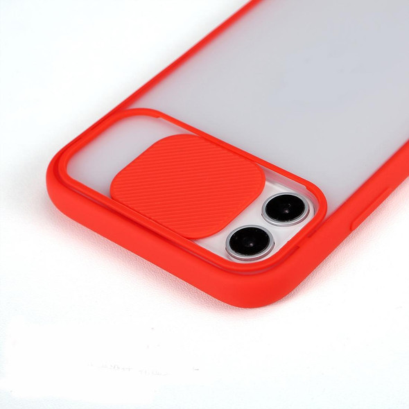 iPhone 11 Sliding Camera Cover Design TPU Protective Case(Sky Blue)