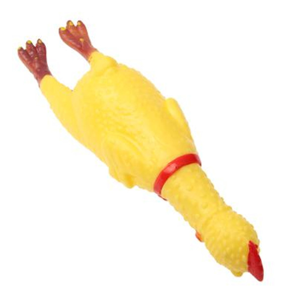 17cm Interesting Toy Stress-Relieved Screaming Hen Shrilling Chicken Relief Squeezed Gift