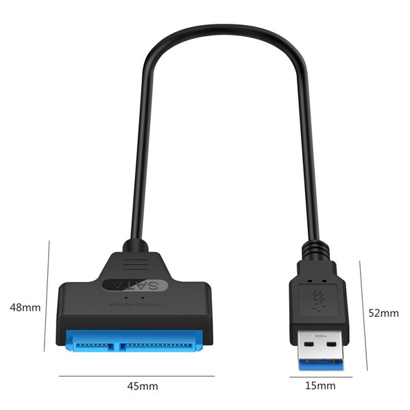 Professional SATA to USB 3.0 Cable Adapter 2.5 inch SSD Hard Drive Expanding Connector