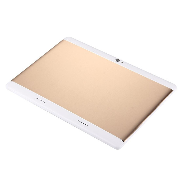 4G Phone Call, Tablet PC, 10.1 inch, 2GB+32GB, Support Google Play, Android 7.0 MTK6753 Cortex-A53 Octa Core 1.5GHz, Dual SIM, Support GPS, OTG, WiFi, Bluetooth(Gold)