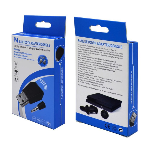 Récepteur Adaptateur Bluetooth 4.0 Dongle USB Pour la Console de Jeu Ps4 /  Xbox One - le Noir-TVC-Mall.com