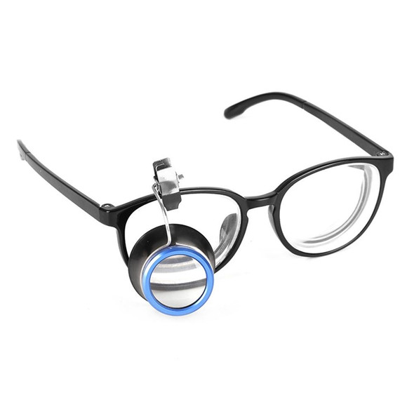 20X Clip On Eyeglass Magnifier Watch Repair Tool Loupes Magnifying Lens