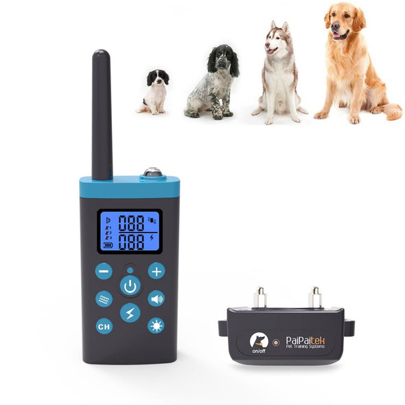 Automatic Anti Barking Collar Pet Training Control System + Electric Shock PU Leatherette Collar for Dogs