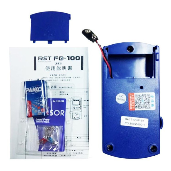 RST FG-100 Soldering Iron Tip Thermometer(Blue)