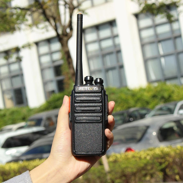 1 Pair RETEVIS H777S US Frequency 462.5500-462.7250MHz 16CHS FRS License-Free Two Way Radio Handheld Walkie Talkie, US Plug(Black)