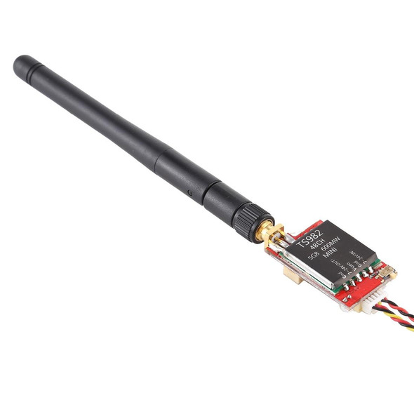 TS982 5.8G 600mW 7-24V 48CH Mini Wireless AV Transmitter for FPV