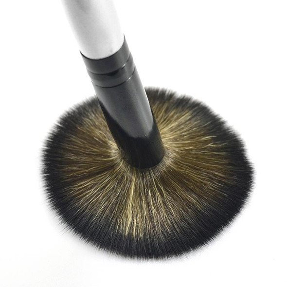 5 PCS Wooden Handle Soft Head Buffer Foundation Powder Blush Brush Makeup Tools (White)