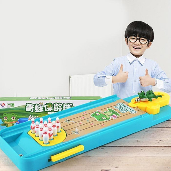 Children Mini Desktop Bowling Toy Set Multicolor Indoor Education Board Game