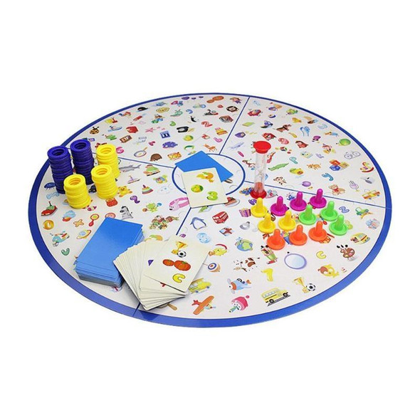 Puzzle Kids Detectives Looking Chart Board Game Plastic Puzzle Brain Training Education Game Kit