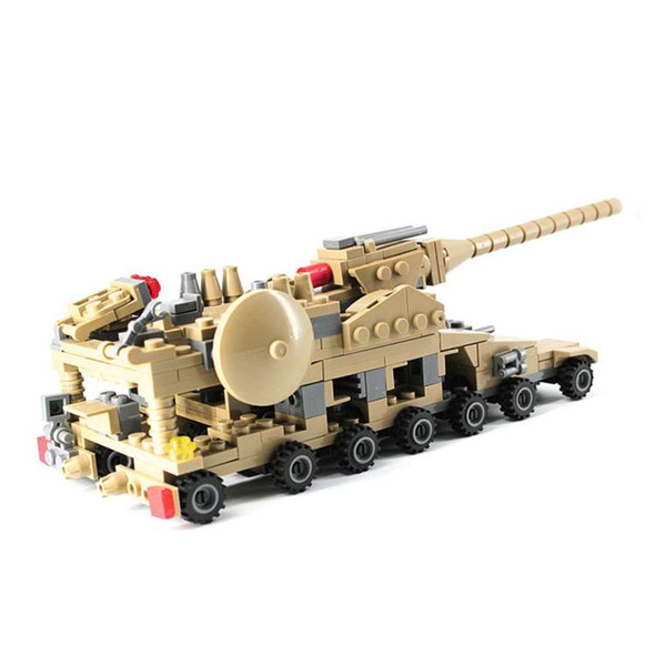 KAZI Military Super Tanks Building Blocks 16 in 1 Sets Army Bricks Model Brinquedos Toys, Age Range: 6 Years Old Above