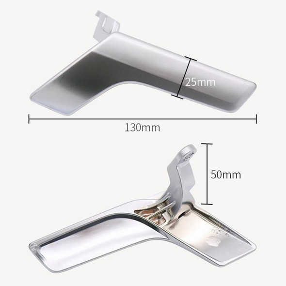 Car Right Side Electroplating Bright Inner Door Handle for Mercedes-Benz C Class W204, Left and Right Drive Universal