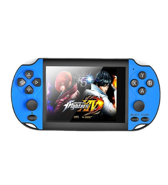 X7S Dual Joystick Game Console 3.5-inch HD Large-screen Handheld Game Console(Blue)
