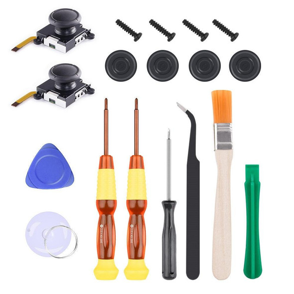 Joy-Con 3D Joystick Repair Screwdriver Set Gamepads Disassembly Tool - Nintendo Switch, Series: 18 In 1