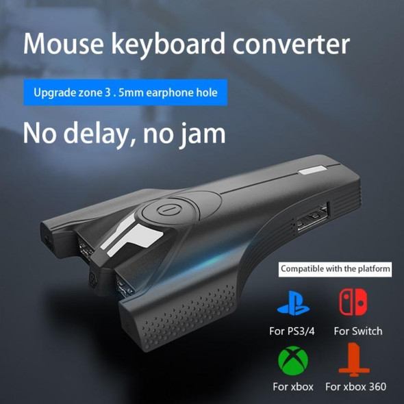 PGNS09301 The Keyboard And Mouse Converter Is Suitable - PS4 / XBOX ONE / Switch Lite(White Light)