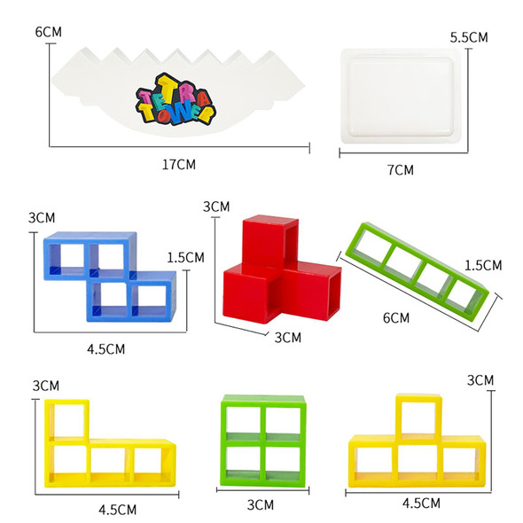 Balance Game Stacking Block Tabletop Interaction Toy