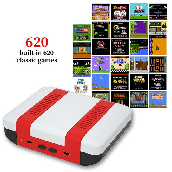 620 Home Doubles Retro Mini Game Console(US Plug)