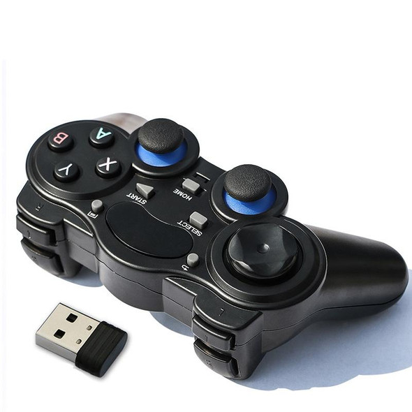 2.4G Wireless Singles Gamepad - PC / PS3 / PC360 / Android TV Phones, Configure: USB Receiver + Android Receiver + Type-C