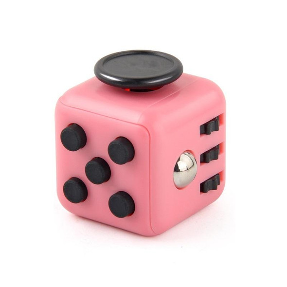 3 PCS Cube Decompression Toys - Adults & Children Unlimited Dice Vent Toys, Colour: Pink