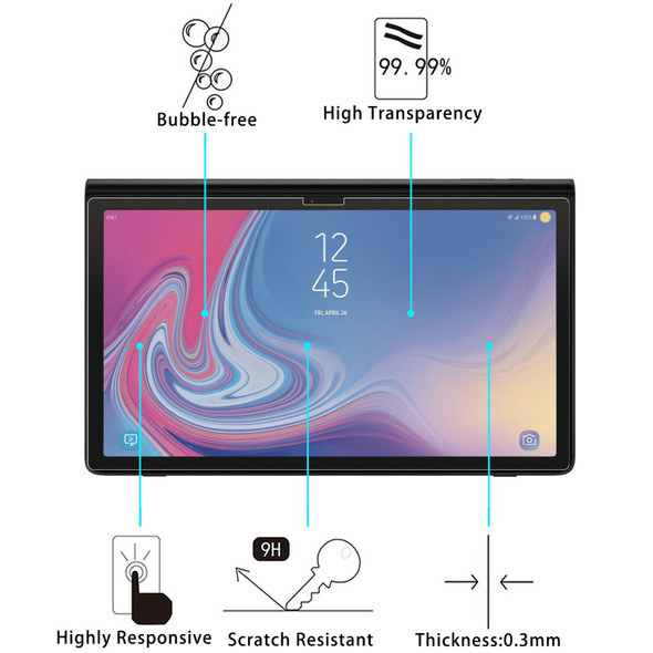 25 PCS 9H 2.5D Explosion-proof Tempered Tablet Glass Film - Samsung Galaxy View2