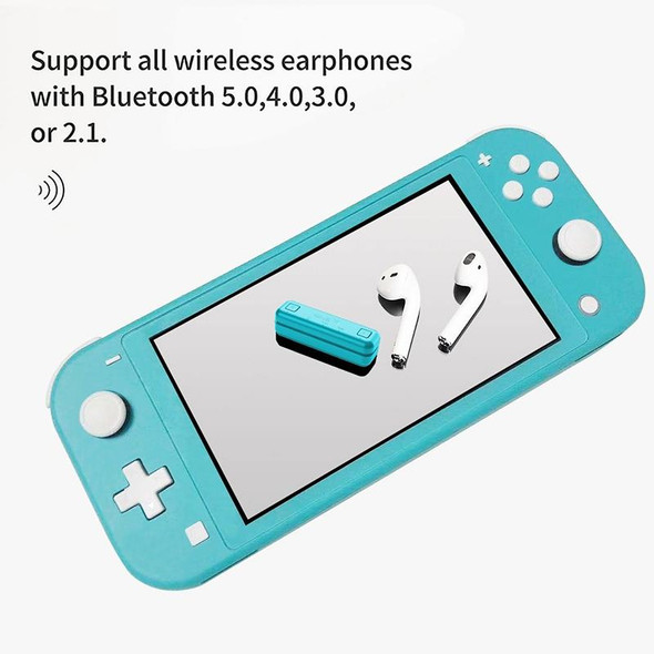 Gulikit Bluetooth Wireless Audio Adapter - Nintendo Switch, Model: NS07 PRO Ice Blue