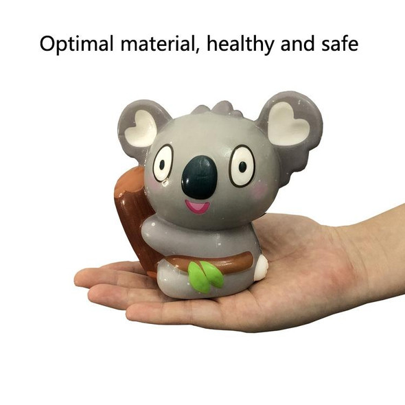 2 PCS TTPU1209 Color Printing Koala Slow Rebound Decompression Toy(Pink)