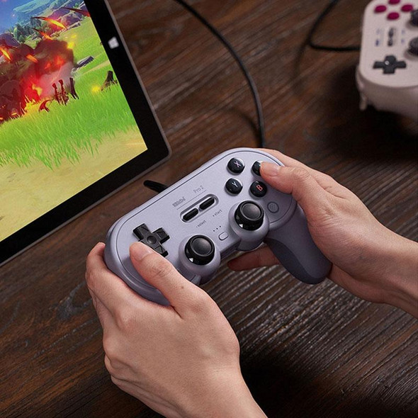 8Bitdo Pro 2 Wired Gamepad - Switch(Gray)