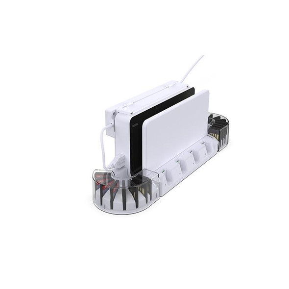 KJH NS-070 Cooling Fan + Handle Charging Base + Card Box Storage - Switch OLED