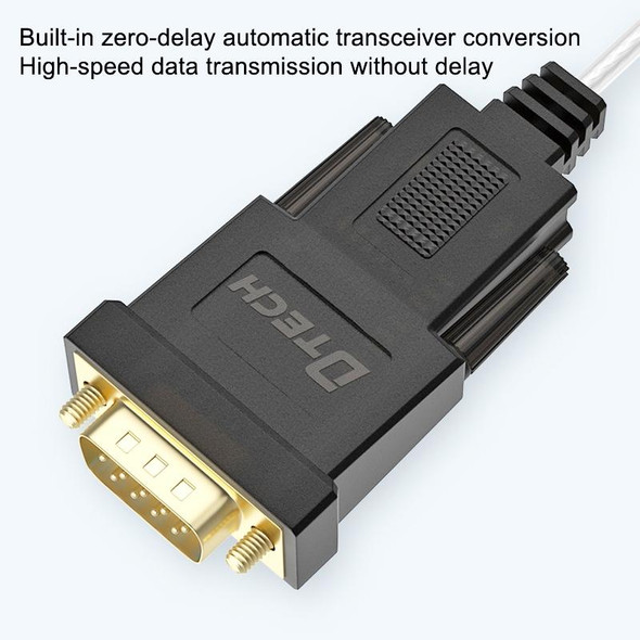 DTECH DT-5002A 1.8m USB To RS232 Serial Line DB9 Needle COM Port