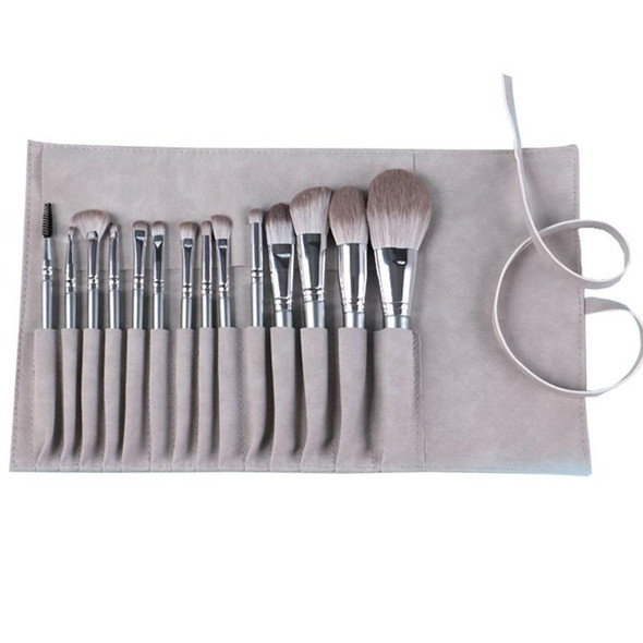 14 PCS / Set Beginner Makeup Brush Set Beauty Tools(Gray)