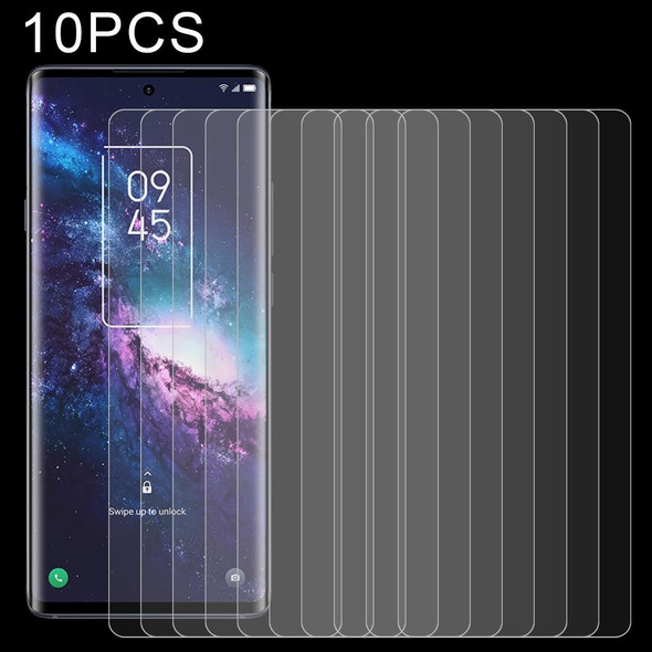 10 PCS 0.26mm 9H 2.5D Tempered Glass Film - TCL 20 Pro 5G