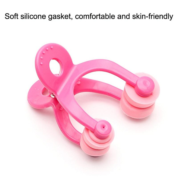 5PCS Shangen + Nose Alar Double Effect Nose Clip Shape High And Beautiful Nose Tool(Pink)