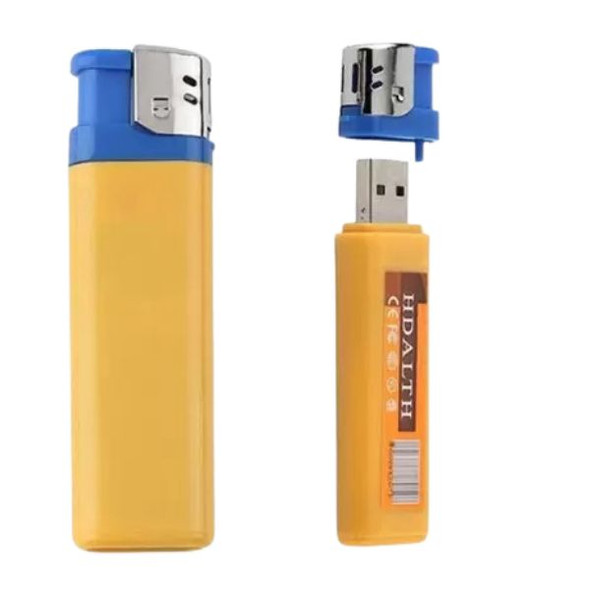 USB Rechargeable Lighter with Hidden Camera and Audio