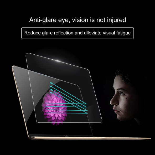 9H Surface Hardness HD Explosion-proof Tempered Glass Film for Macbook Pro 15.4 inch with Touch Bar (A1707)