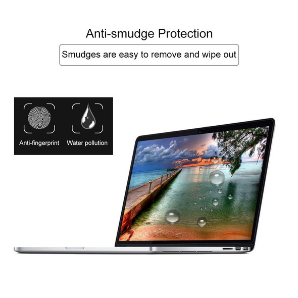 9H Surface Hardness HD Explosion-proof Tempered Glass Film for Macbook Pro 15.4 inch with Touch Bar (A1707)