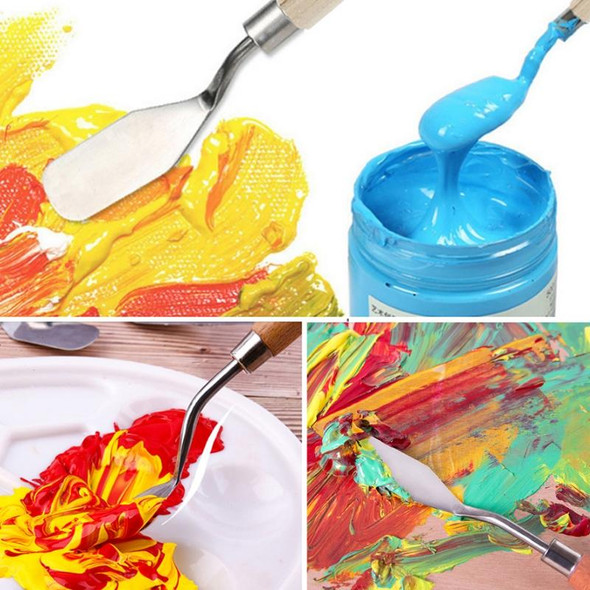 13 In 1 Oil Painting Special-shaped Scraper Painting Creation Art Palette Knife