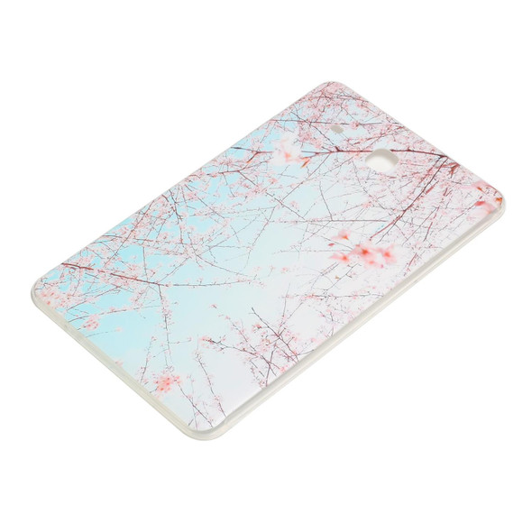 Samsung Galaxy Tab E 9.6 Painted TPU Tablet Case(Cherry Blossoms)