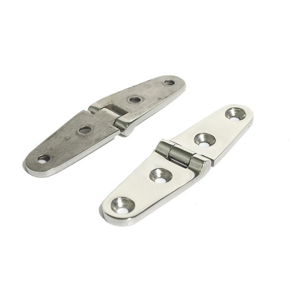 Four-Hole Stainless Steel Hinge 316 Flat Open Bearing Hinge, Specification: 103 x 27mm