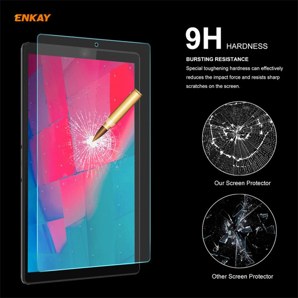 Lenovo Tab M10 HD (2nd Gen) 2 PCS ENKAY Hat-Prince 0.33mm 9H Surface Hardness 2.5D Explosion-proof Tempered Glass Protector Film