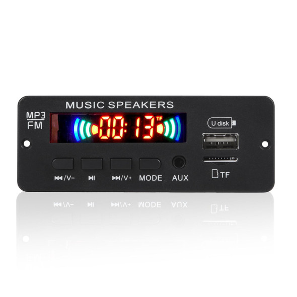 JX-808BT Car 12V Audio MP3 Player Decoder Board FM Radio USB, with Bluetooth / Remote Control / Recording