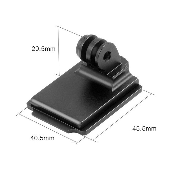 Classic Version Helmet Base Adapter Fixed Mount Hunting CS NVG Bracket for GoPro HERO10 Black / HERO9 Black /HERO8 Black /7 /6 /5 /5 Session /4 Session /4 /3+ /3 /2 /1, DJI Osmo Action, Xiaoyi And Other Action Cameras
