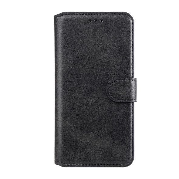 Classic Calf Texture PU + TPU Horizontal Flip Leatherette Case with Holder & Card Slots & Wallet - iPhone 13 Pro Max(Black)