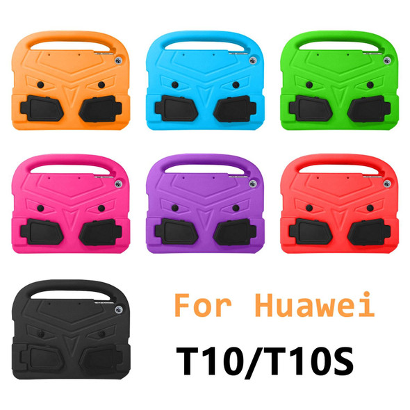 Huawei MatePad T10S 10.1 / T10 9.7 Sparrow Style EVA Material Children Shockproof Casing Shell(Red)