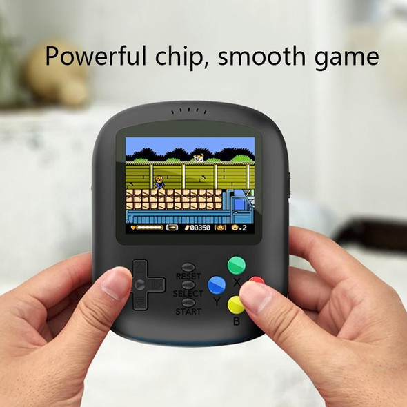 K21 2.8 Inch Screen Mini Retro Handheld Game Console - Kids Built-In 620 Games Support TV Output, Double Players-Red